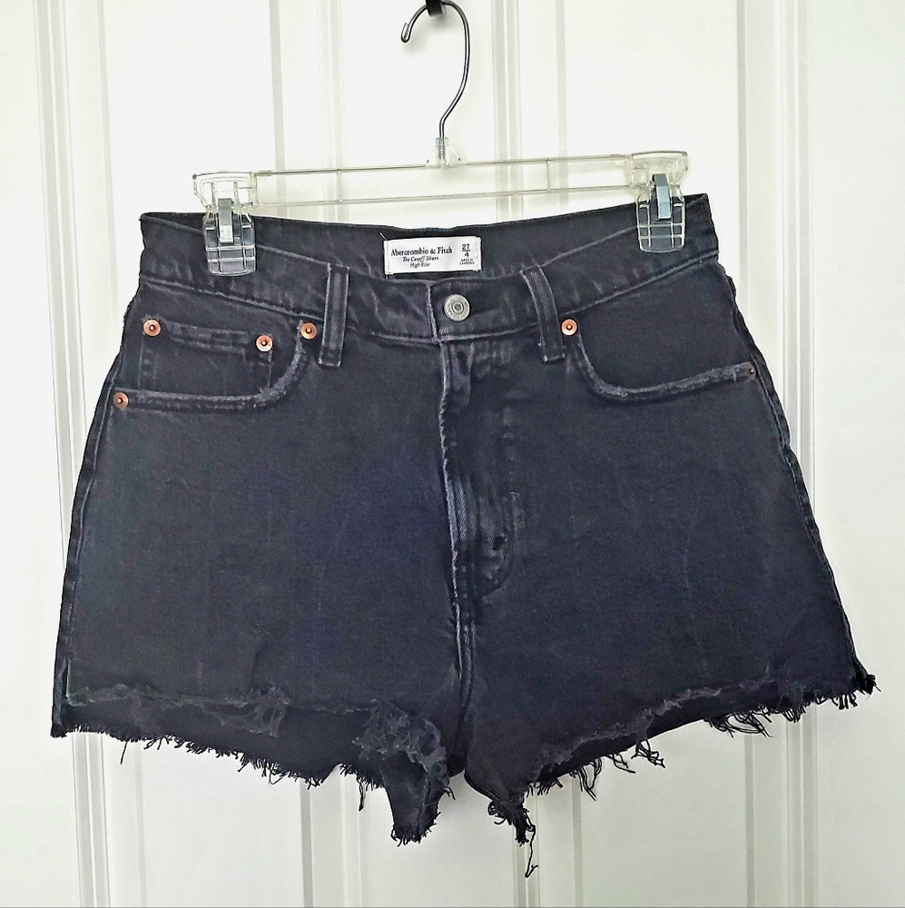 A&F Curve Love 90s Cutoff Shorts